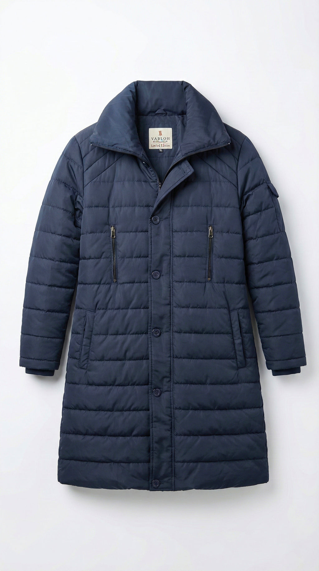 LONG-LINE WATER-REPELLENT PUFFER JACKET