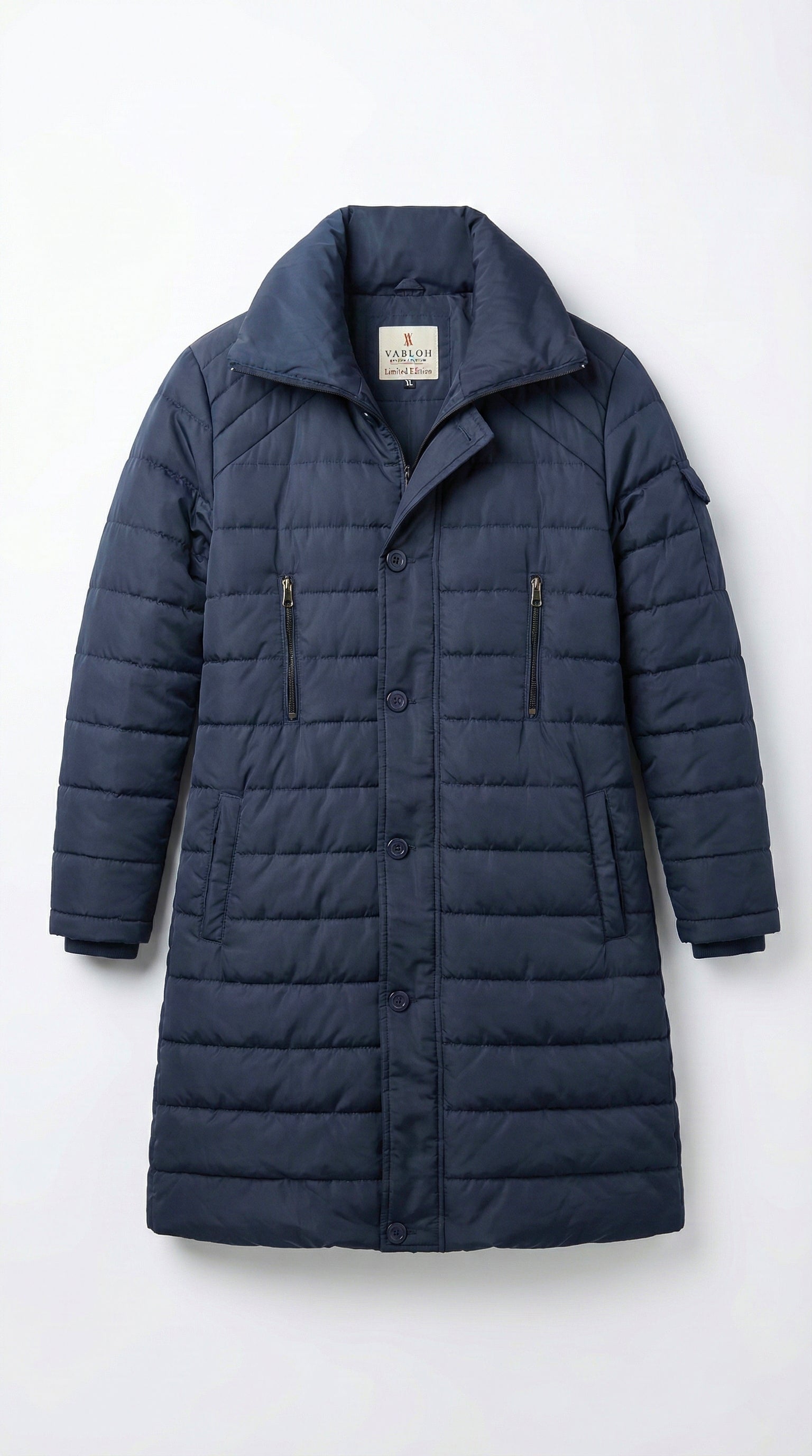 LONG-LINE WATER-REPELLENT PUFFER JACKET