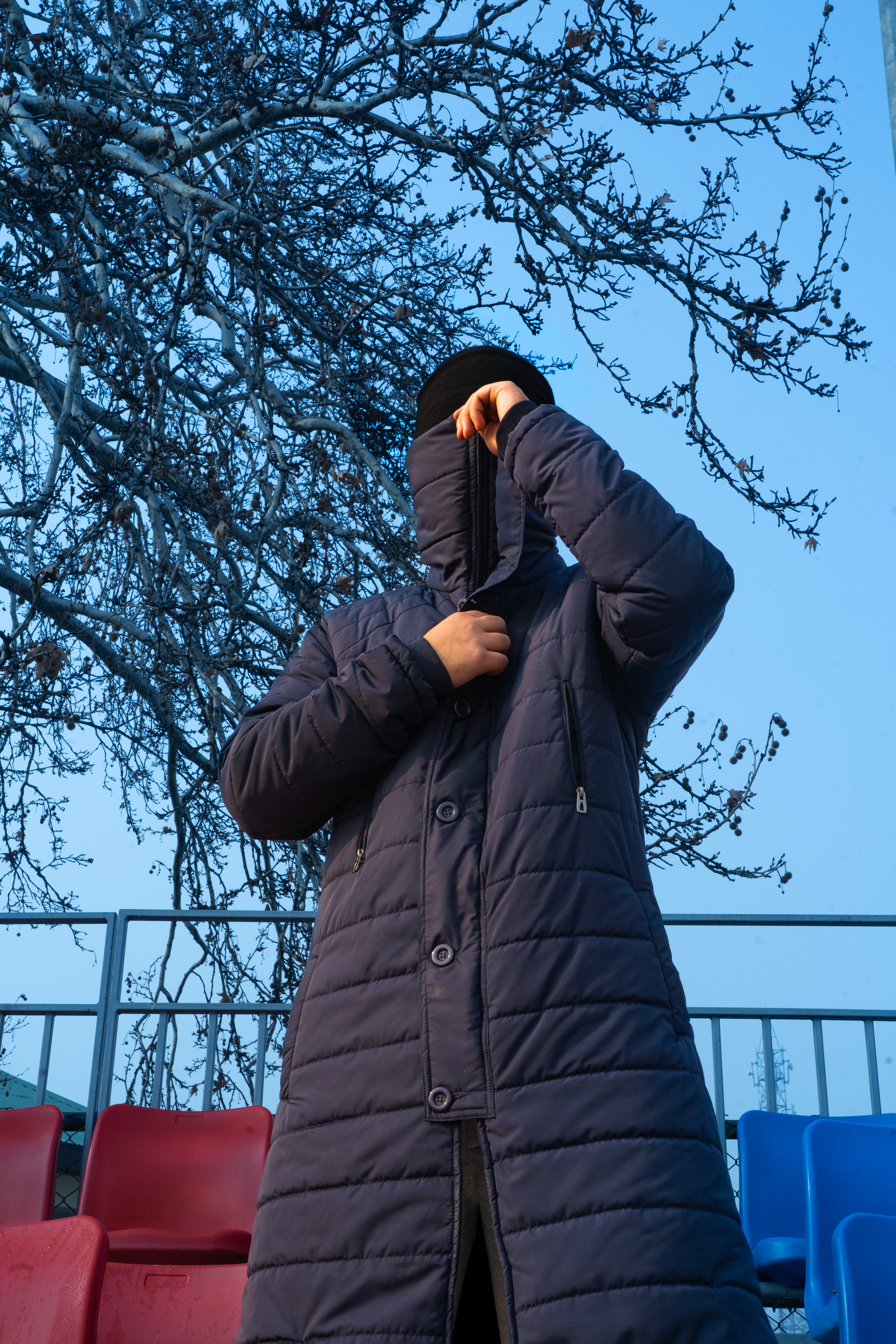 LONG-LINE WATER-REPELLENT PUFFER JACKET