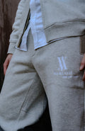 WIDE-LEG COTTON FLEECE TROUSERS
