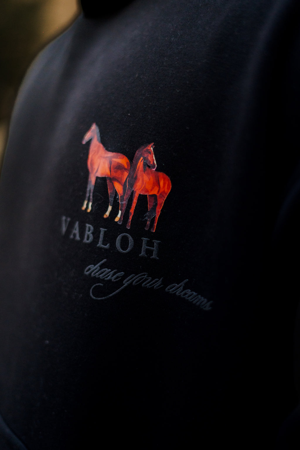 OVERSIZED COTTON FLEECE PRINTED HOODIE